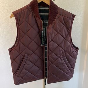 Banana Republic Quilted Men’s Marion Vest Small
